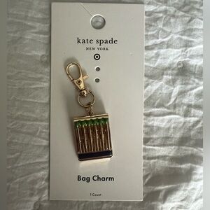 Matches Bag Charm Keychain - kate spade new york x Target Gold/Green/ Black